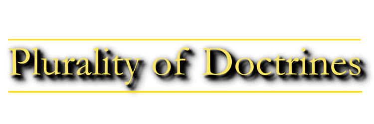 Plurality of Doctrines